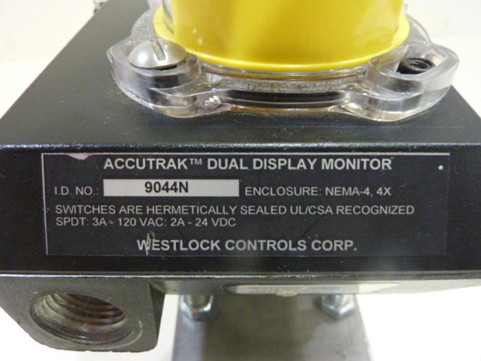 Used WESTLOCK Dual Display Monitor 9044N #42976