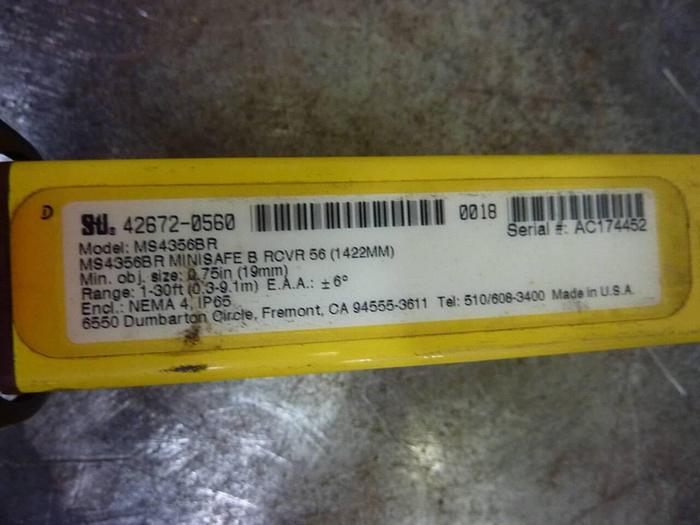 Used STI Light Curtain Receiver MS4356BR Used