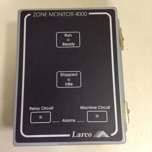 Used LARCO Control Module ZONE MONITOR 4000 #71399