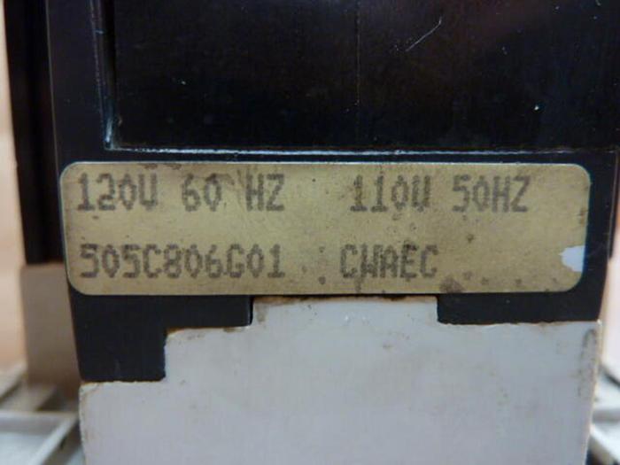 Used WESTINGHOUSE Contactor A201K0BA #29882