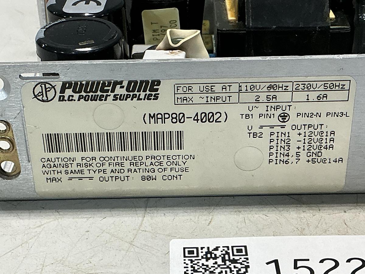 Used POWER-ONE MAP80-4002