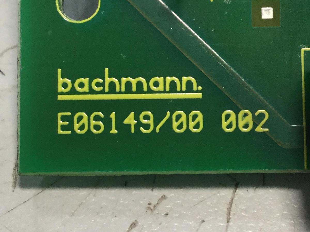Used BACHMANN ELECTRONIC Output Card CA16/P2.5S E06149/00 002 USED