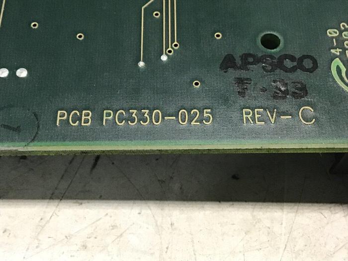 Used VAN DORN Analog Circuit Board 330025 PC330-025 Used