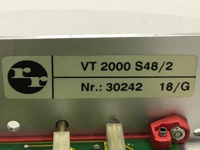 Used REXROTH Amplifier Card VT2000 S48/2 #123056