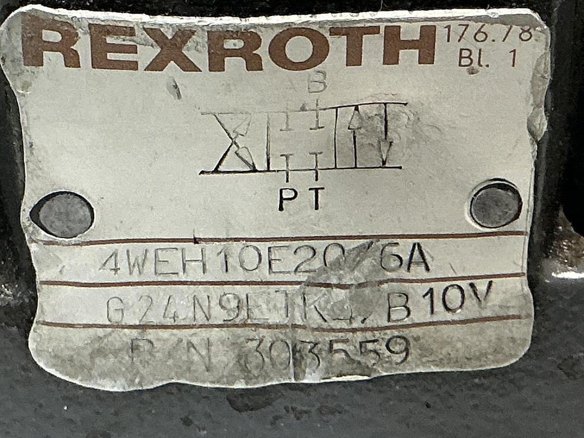 Used REXROTH 4WEH10E20/6AG24N9ETK4/B10V