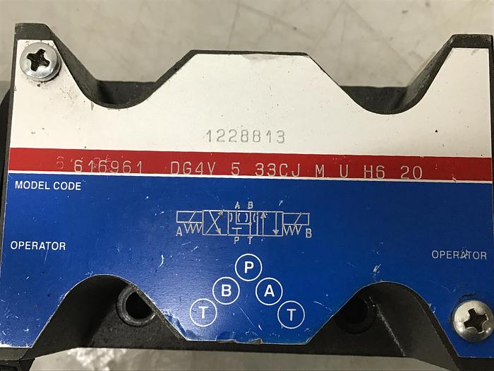 Used CUSTOM Valve DG4V 5 33CJ M U H6 20 Used #145756