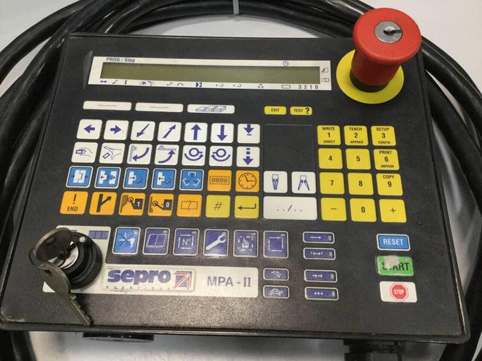 Used SEPRO ROBOTIQUE Teach Pendant MPA-II Used