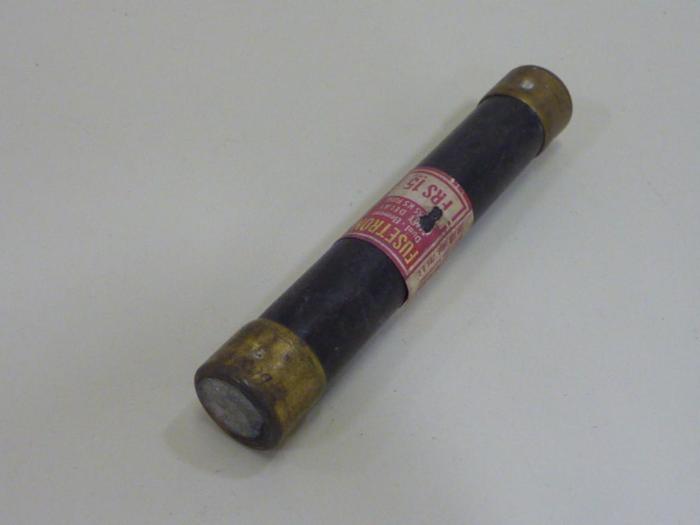 Used FUSETRON 15 Amp Fuse FRS-15 #47417