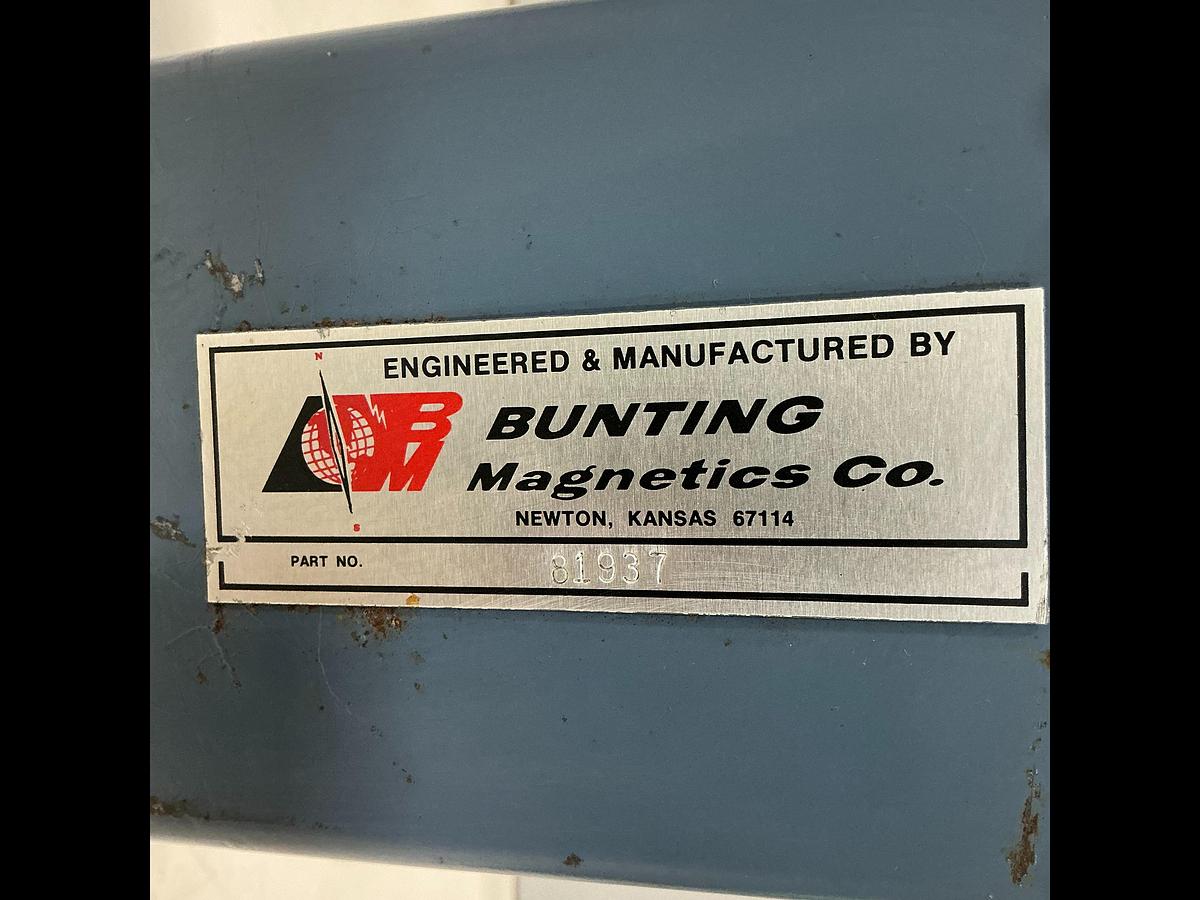 Used BUNTING MAGNETICS 81937