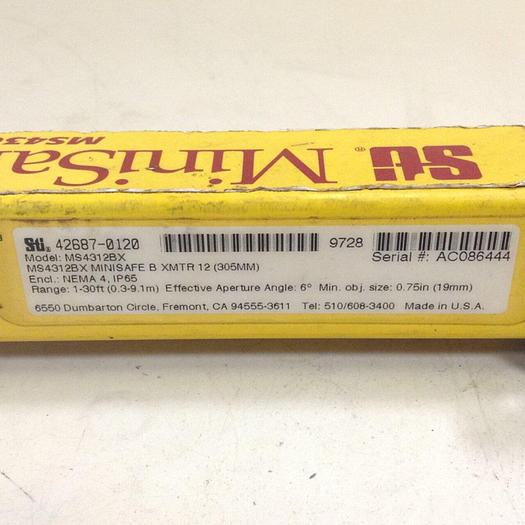 Used STI Light Curtain Transmitter MS4312BX #82154