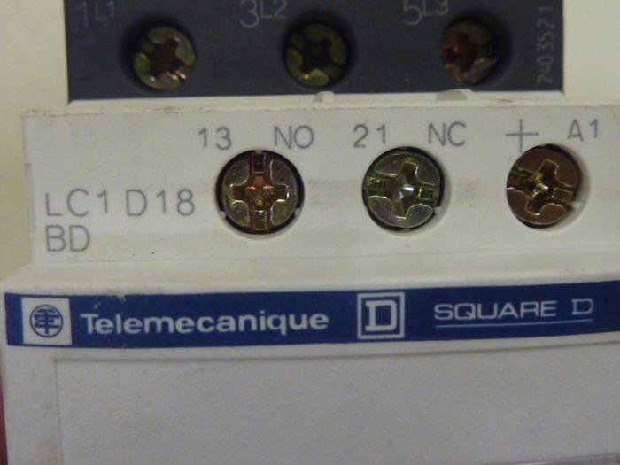 Used TELEMECANIQUE Contactor LC1D18BD #77681