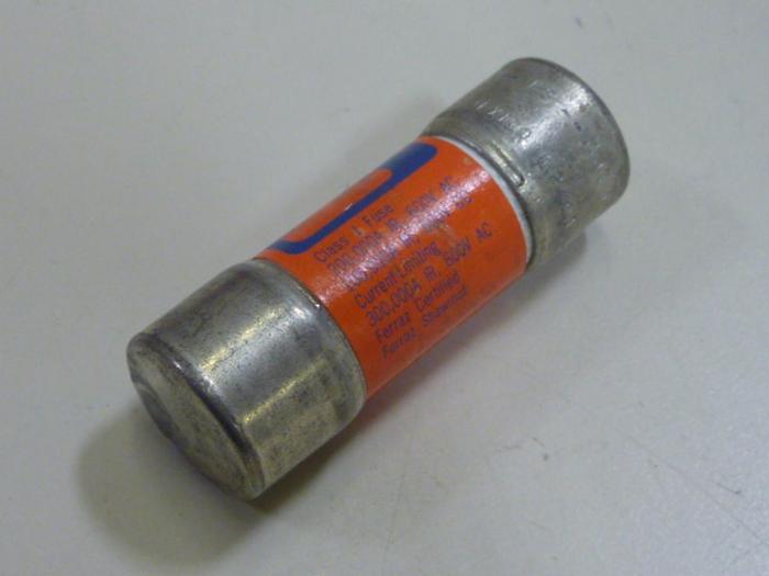Used FERRAZ SHAWMUT 1 Amp Fuse AJT1 #62453
