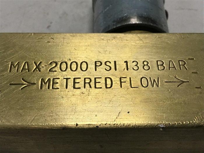 Used PARKER Hydraulic Control Valve PF800B #112767