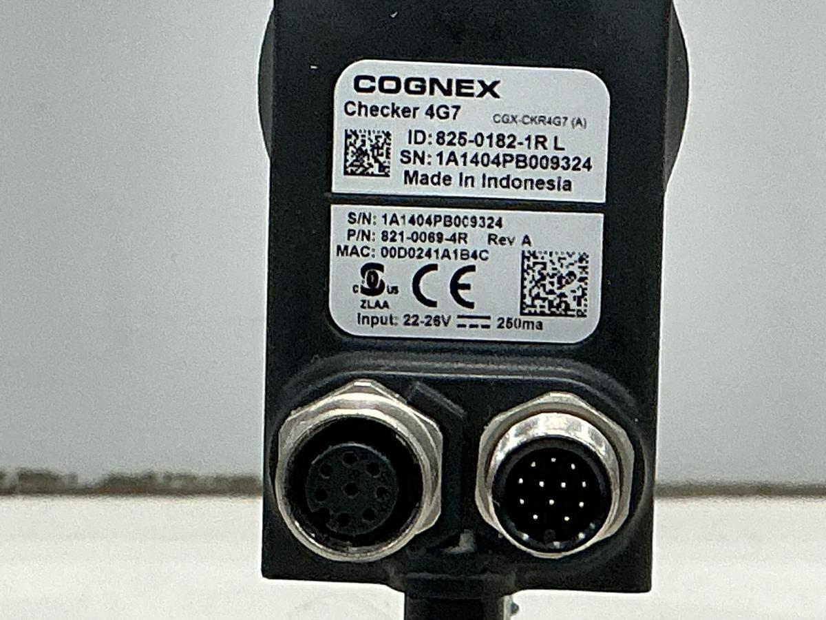 Used COGNEX CHECKER 4G7