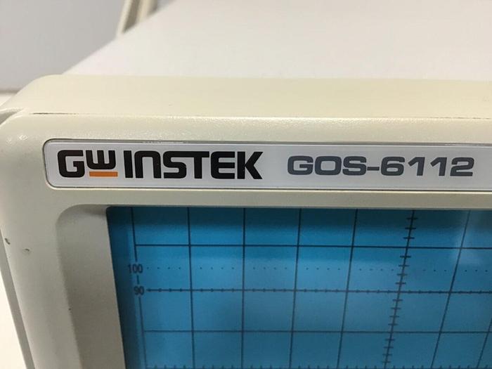 Used GW INSTEK Oscilloscope GOS-6112 #119524