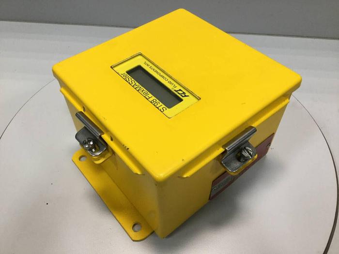 Used FLUID COMPONENTS ST98-CAD1 Flow Meter Transmitter ST98 FLEXMASSTER #99619