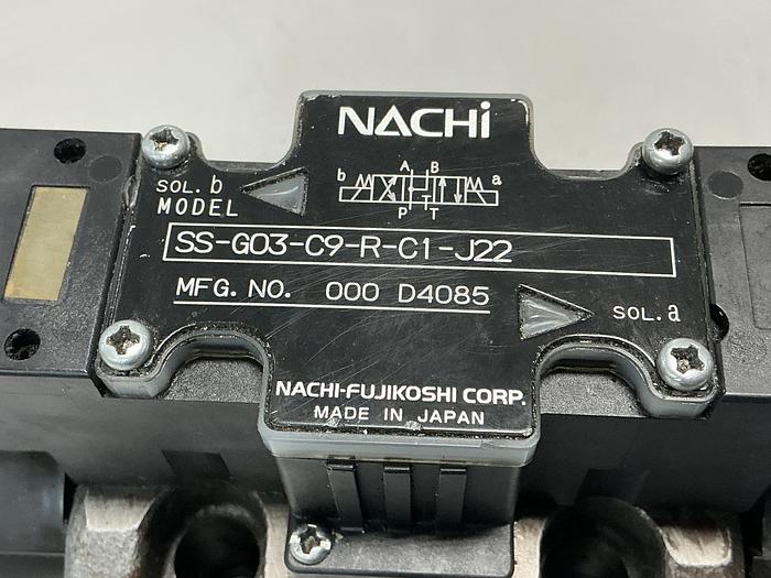 Used NACHI FUJI KOSHI SS-G03-C9-R-C1-J22