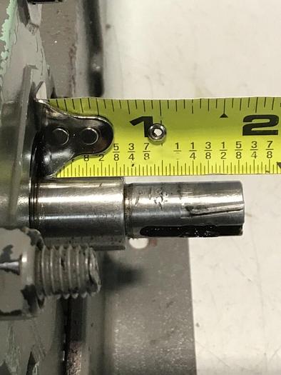 Used MITSUBISHI Gearmotor w/ Feed Throat Slide GM-JW Used