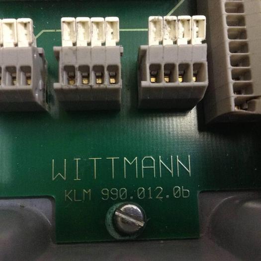 Used WITTMANN Enclosure Box KLM 990.012.0B ENCLOSURE #85446