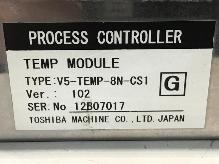 Used TOSHIBA Temp Module Process Controller V5-TEMP-8N-CS1 Used