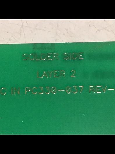 Used VAN DORN DC Input Board 330037 PC330-037 Used