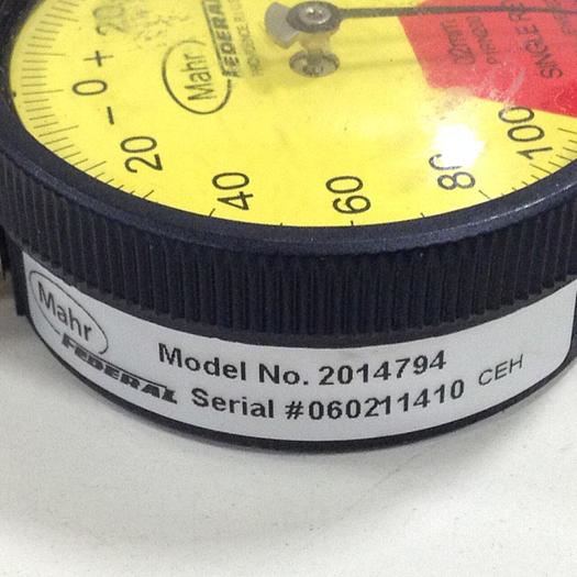 Used FEDERAL Pressure Gauge 2014794 #76787