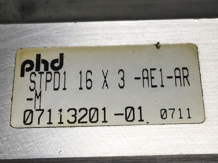 Used PHD INC Sliding Manifold Block STPD1 16X3-AE1-AR-M Used