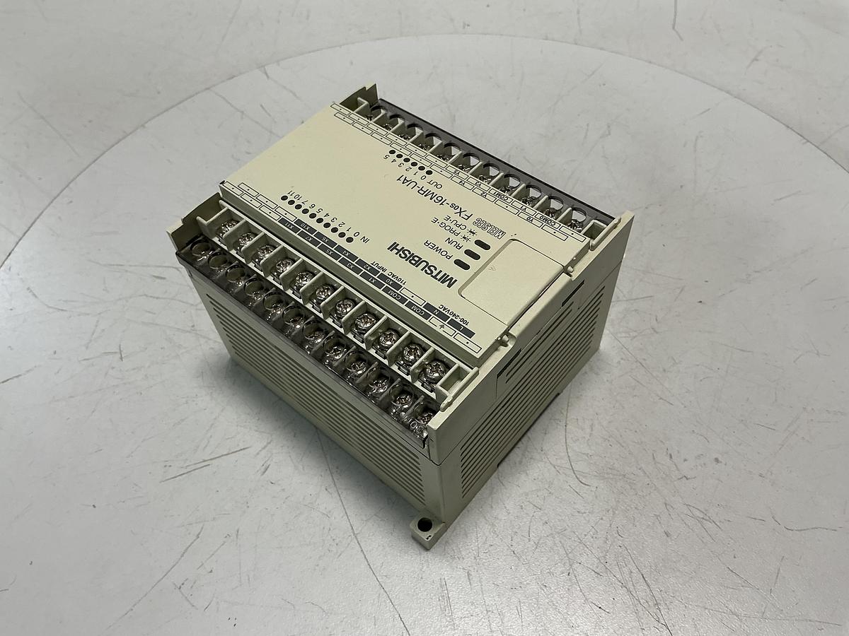 Used MITSUBISHI FXos-16MR-UA1/UL