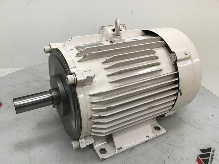 Used MITSUBISHI 25 HP Motor SF-HR #127129