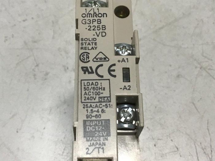 Used OMRON Solid State Relay G3PB-225B-VD #117924