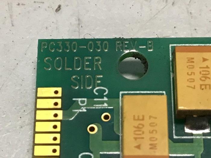 Used VAN DORN Analog Circuit Board 330025 PC330-025 Used