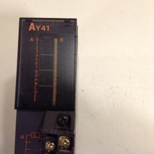 Used MITSUBISHI Programmable Controller AY41 #83624