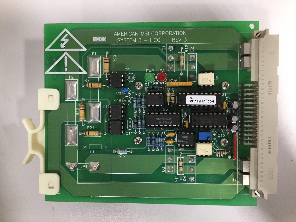 Used AMERICAN MSI Control Board C3201.010.045 Used 