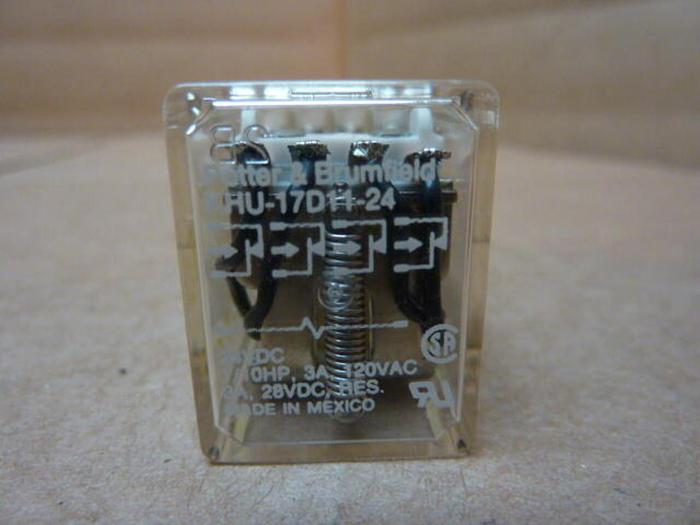Used POTTER & BRUMFIELD Relay KHU-17D11-24 #27778