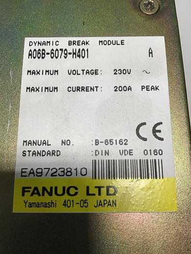 Used FANUC Break Module A068-6079-H401 #138672