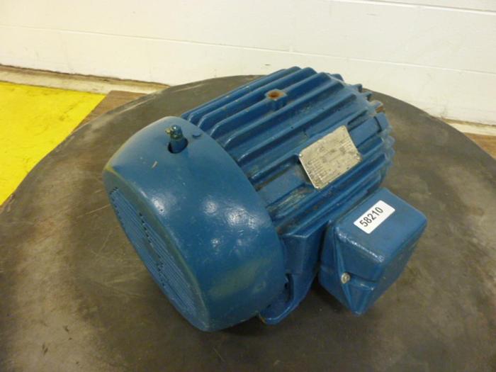 Used ALLIS CHALMERS 10 HP Induction Motor RG2 Used