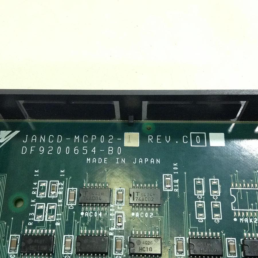 Used YASKAWA Circuit Board JANCD-MCP02-1 REV C0 Used