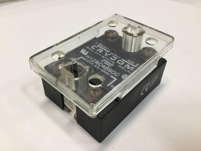 Used CRYDOM Solid State Relay H12WD4890G #98064