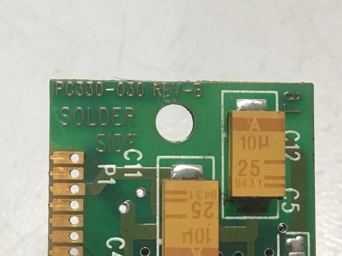 Used VAN DORN Analog Circuit Board 330025 PC330-025 Used