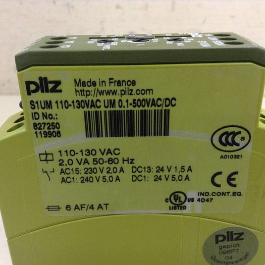 PILZ Safety Relay S1UM110-130VACUM0.1-500VAC/DC #74295