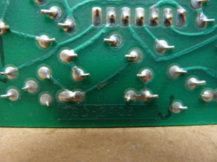 Used SCI Circuit Board 080-2403 REV J #25081