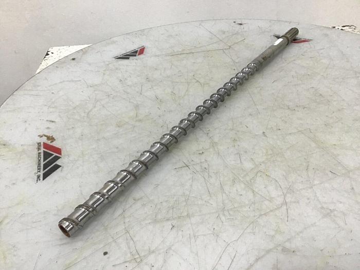 Used JSW Screw w/o Tip 32 MM FOR INJECTION MOLDING Used