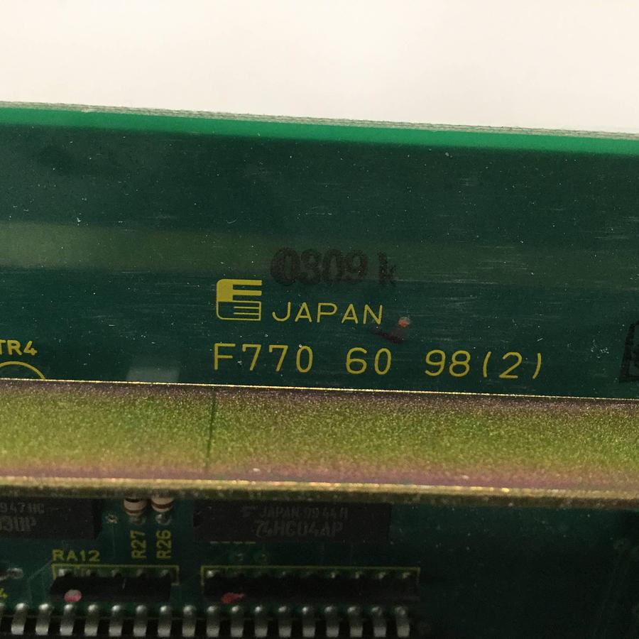Used FUJI ELECTRIC Circuit Board F770 60 98(2) Used