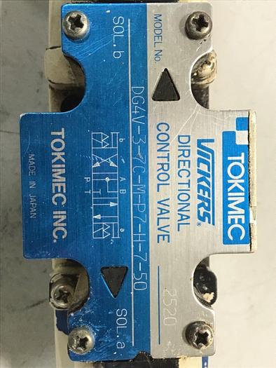 Used VICKERS Tokimec Directional Control Valve DG4V37CMP7H750 #139674