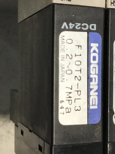 Used KOGANEI Manifold w/ Valves F10M8AJ #120926