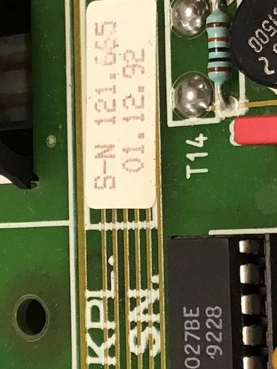 Used ARBURG Heater Band Control Circuit Board 640A #120102