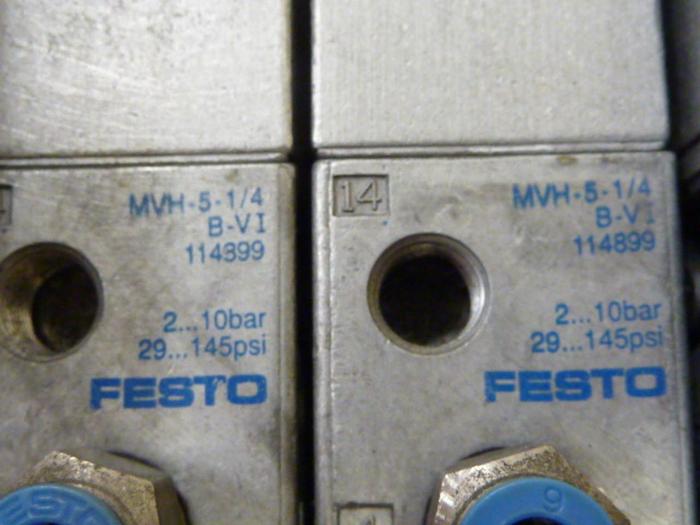 Used FESTO Control Block / Valve Terminal IFB8-02 #52878