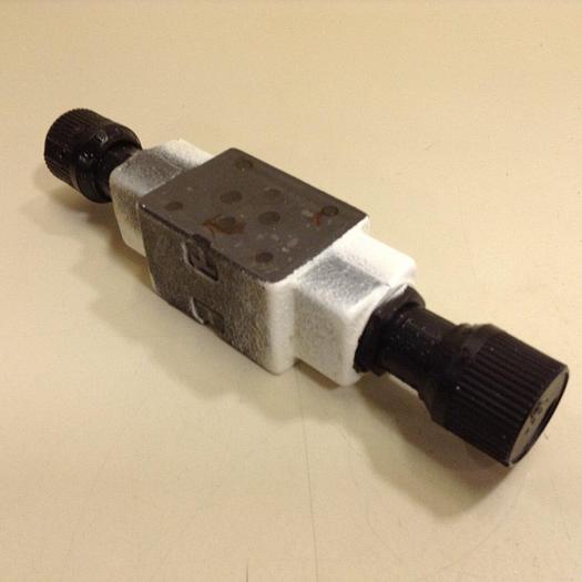 Used YUKEN Throttle & Check Modular Valve MSW-01-X-50 #72543