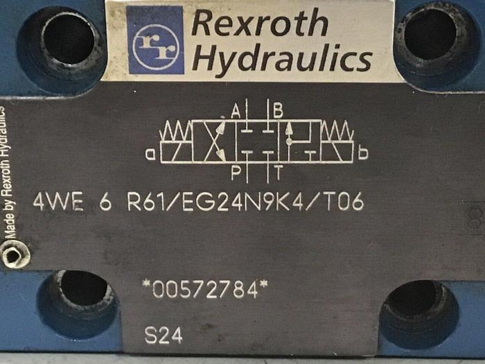 Used REXROTH Valve 4WE6R61EG24N9K4T06 #129915