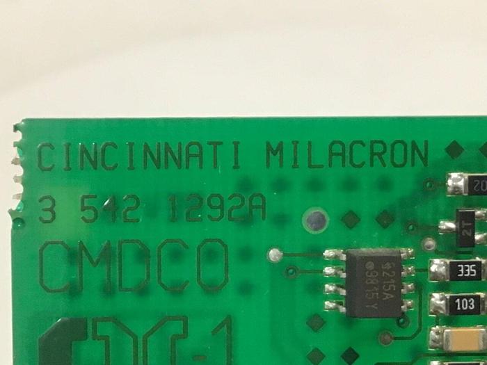 Used CINCINNATI MILACRON Circuit Board 3-542-1292A #145164